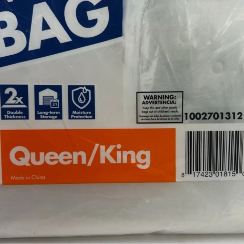 Pratt Heavy Duty Queen/King Mattress Bag Double Thickness 94